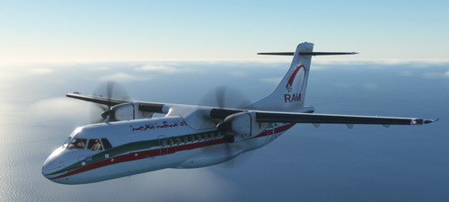 [ATR42] Royal Air Maroc CN-CDV | 8K