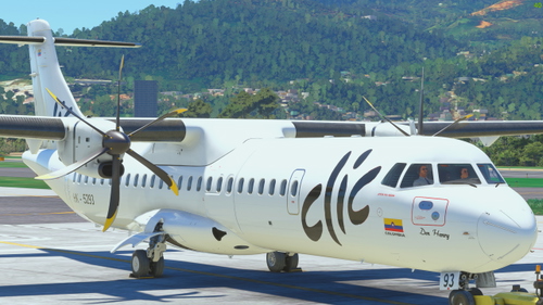 ATR72-600 clicair HK-5293