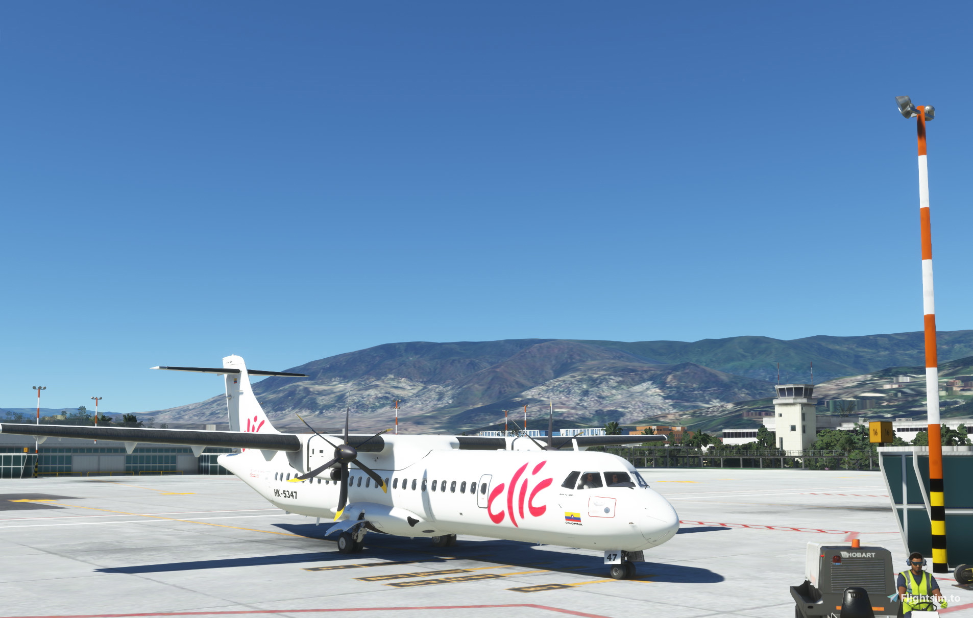 ATR72-600 clicair HK-5347 - Aircraft Liveries for MSFS | Flightsim.to