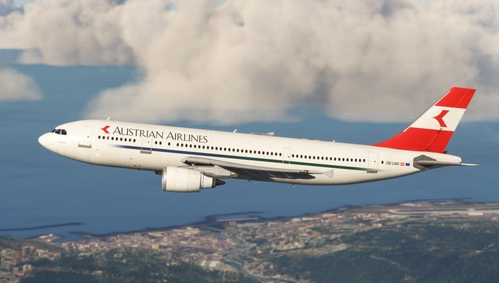 Austrian Airlines ( OE-LND ) iniBuilds Airbus A300-600R - 8K