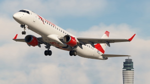 Austrian Airlines | OE-LWA | FSS E195 | w/ Cabin Textures thumbnail 3