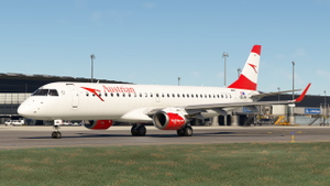 Austrian Airlines | OE-LWA | FSS E195 | w/ Cabin Textures thumbnail 8