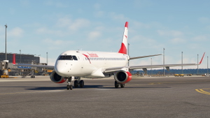 Austrian Airlines | OE-LWA | FSS E195 | w/ Cabin Textures thumbnail 11