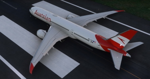 Austrian Airlines "2018 livery" Horizon Simulations 787-9 GE thumbnail 5