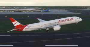 Austrian Airlines "2018 livery" Horizon Simulations 787-9 GE thumbnail 6