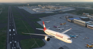 Austrian Airlines "2018 livery" Horizon Simulations 787-9 GE thumbnail 7