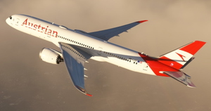 Austrian Airlines "2018 livery" Horizon Simulations 787-9 GE thumbnail 8