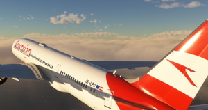 Austrian Airlines "2018 livery" Horizon Simulations 787-9 GE thumbnail 10