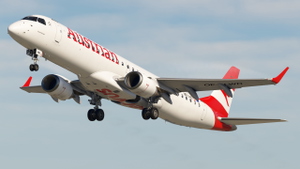 Austrian Airlines (New Paint) | OE-LWD | FSS E195 | w/ Cabin Textures thumbnail 3