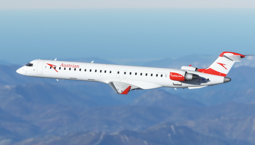 Austrian Airlines (OE-LCB) Aerosoft CRJ-900