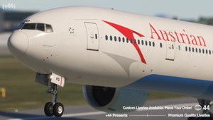 Austrian Airlines (OE-LPD) PMDG 777-300ER - 8K thumbnail 1