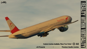 Austrian Airlines (OE-LPD) PMDG 777-300ER - 8K thumbnail 2