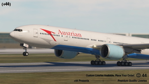 Austrian Airlines (OE-LPD) PMDG 777-300ER - 8K thumbnail 5