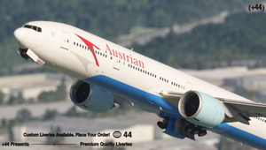 Austrian Airlines (OE-LPD) PMDG 777-300ER - 8K thumbnail 6