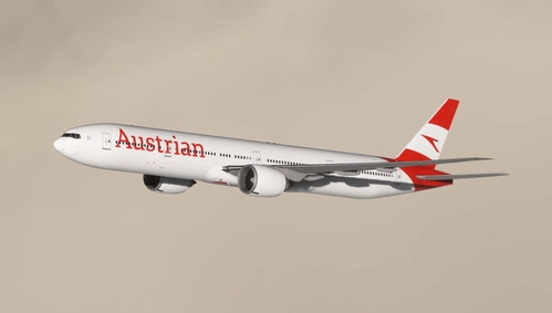 Austrian Airlines (OE-LPH) Fictional PMDG Boeing 777-300ER - 8K