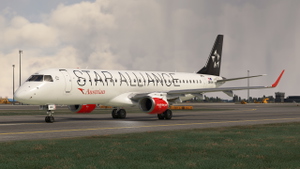Austrian Airlines (Star Alliance) | OE-LWH | FSS E195 | w/ Cabin Textures thumbnail 7
