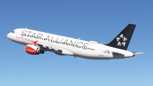 Austrian Star Alliance [OE-LBZ] w/Cabin Fenixsim A320 V2 [8K+4K] thumbnail 2