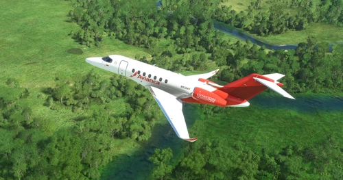 Avianca Asobo Cessna Citation Longitude