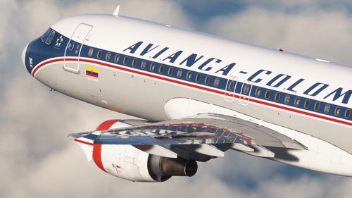 Avianca (Retro (100 Years) - N284AV) - Fenixsim A320 CFM