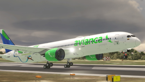 avianca-UNIDOS POR LA BIODIVERSIDAD//N799AV