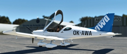 AWA - Aeronautical Web Academy Bristell B23 Livery (OK-AWA)