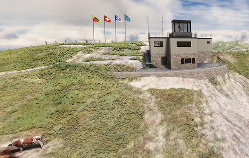 Axalp Swiss Air Force Shooting Range