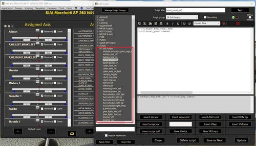 Axis and Ohs scripts for Sim Skunk Works SF-260