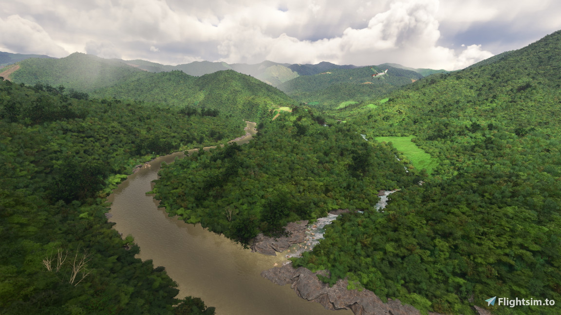 AYYZ Yambaitok airstrip, Papua New Guinea + landscape enhancement - Image 1