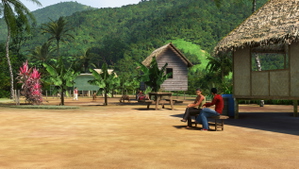 AYYZ Yambaitok airstrip, Papua New Guinea + landscape enhancement thumbnail 16