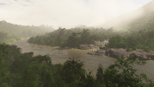 AYYZ Yambaitok airstrip, Papua New Guinea + landscape enhancement thumbnail 3