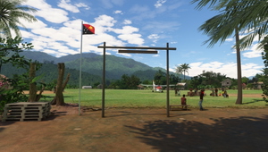 AYYZ Yambaitok airstrip, Papua New Guinea + landscape enhancement thumbnail 4