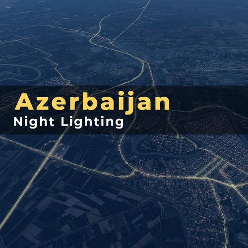 Azerbaijan Night Lighting