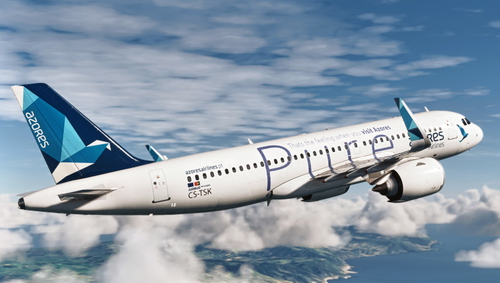 Azores Airlines A320Neo Livery (IniBuilds A320) (CS-TSK)
