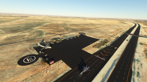 Azraq Highway Strip (Z17E) - Scenery Enhancement