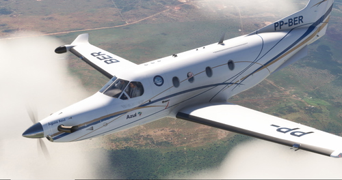 Azul | PP-BER | SimWorks Studios PC-12 | 8K