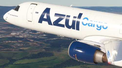 Azul Cargo PR-AXW Embraer 195F