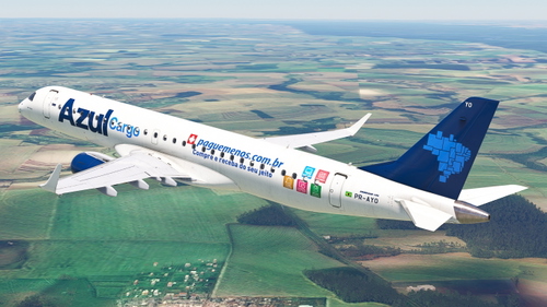 Azul Cargo PR-AYO Embraer 195