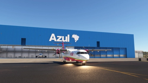 Azul Linhas Aéreas ATR 72-600 (PR-AKF) + Halogen lights