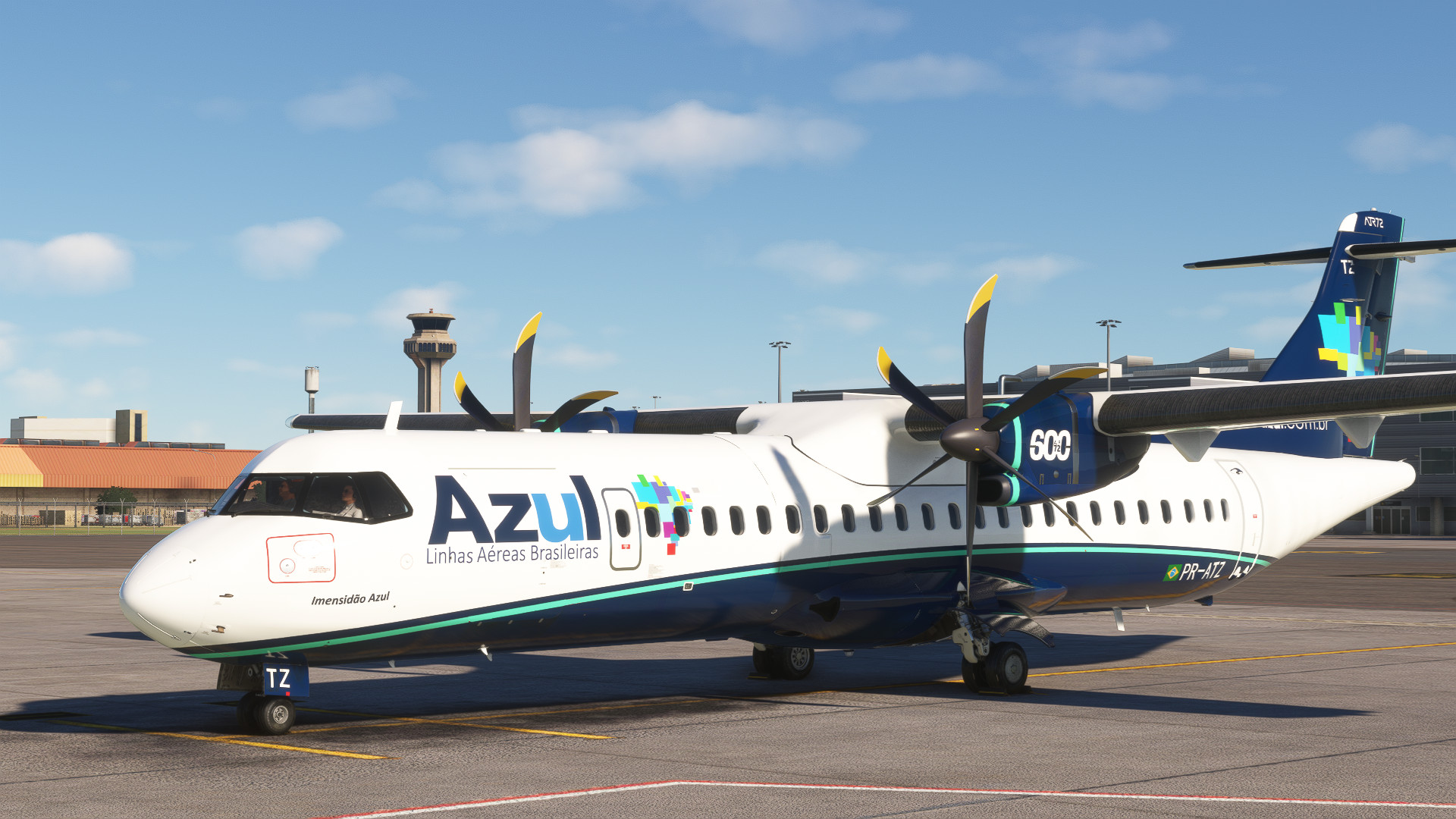 Azul Linhas Aéreas ATR 72-600 (PR-ATZ) + Halogen lights - Image 1