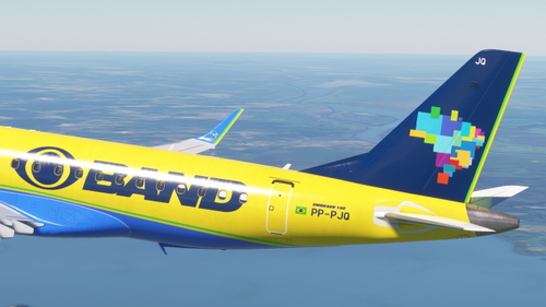 Azul Linhas Aéreas "Band" PP-PJQ Embraer 190