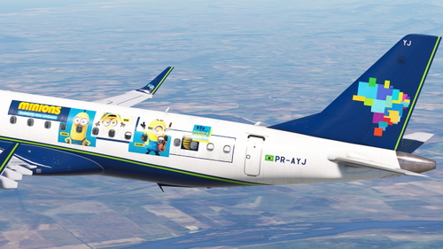 Azul Linhas Aéreas "Minions" PR-AYJ Embraer 195