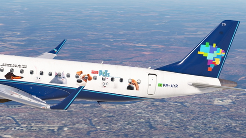 Azul Linhas Aéreas "Pets" PR-AYR Embraer 195