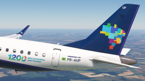 Azul Linhas Aéreas PR-AUP Embraer 195