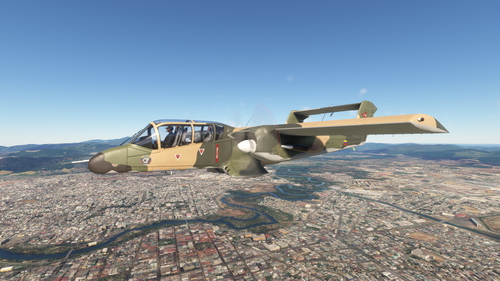 Azurploy Bronco OV10-A - Fuerza Aerea Venezolana FAV-0431