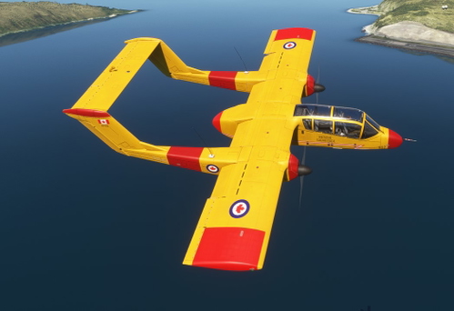 Azurploy Bronco OV10-B - RCAF -Search & Rescue