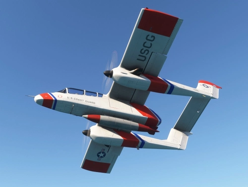 Azurploy Bronco OV10-B – United States Coast Guard