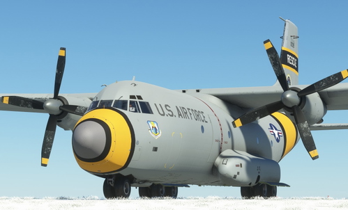 Azurpoly C-160 United States Air Force 10019 „Search and Rescue“