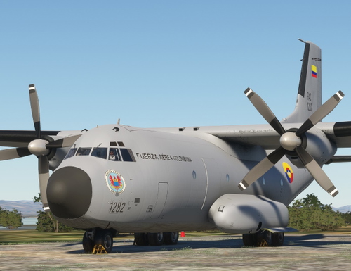 Azurpoly C-160 Fuerza Aerea Colombiana 