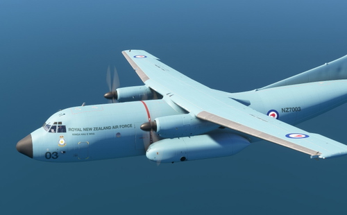 Azurpoly C-160 Royal New Zealand Air Force (Hercules Grey)
