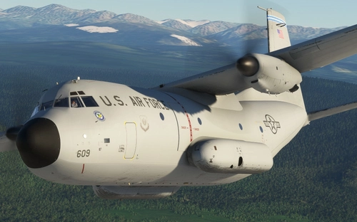 Azurpoly C-160 Transall - US Air Force 37th Airlift Squadron